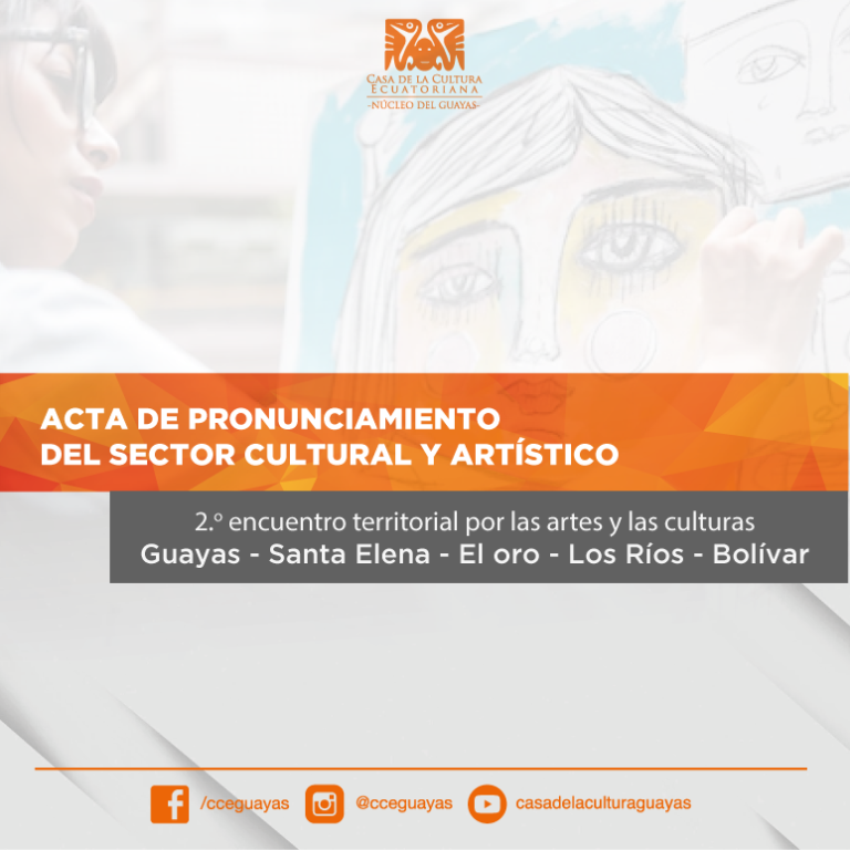 ACTA DE PRONUNCIAMIENTO. 2DO ENCUENTRO TERRITORIAL POR LAS ARTES Y LA CULTURA
