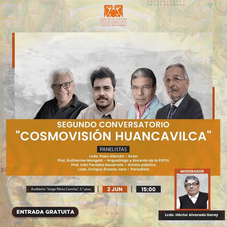2da edición: conversatorio cosmovisión huancavilca