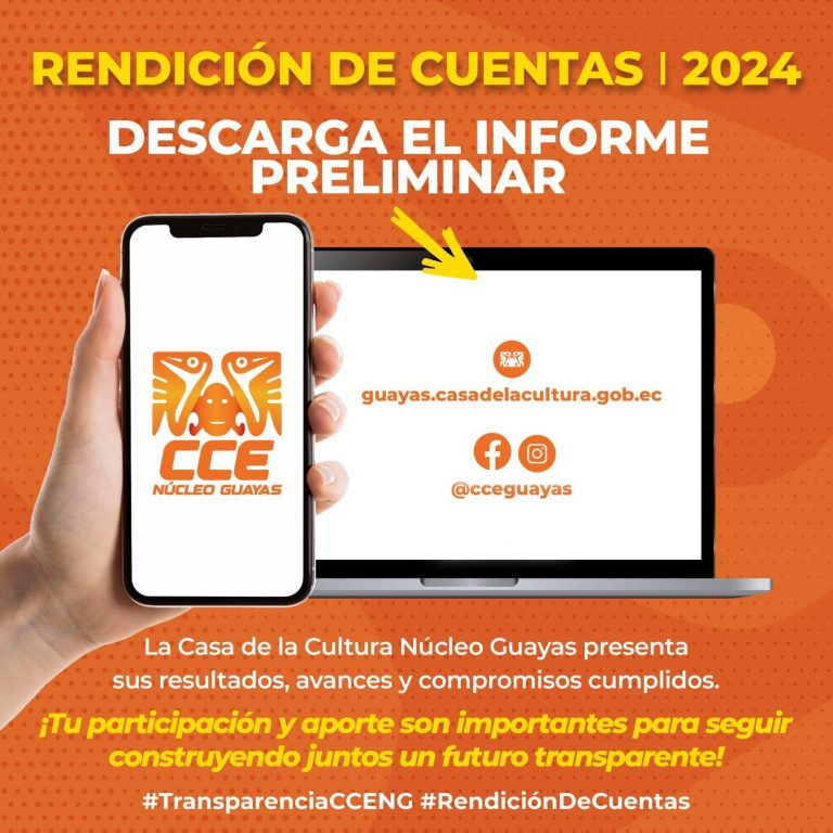 DESCARGAR INFORME PRELIMINAR RENDICIÓN DE CUENTAS 2024